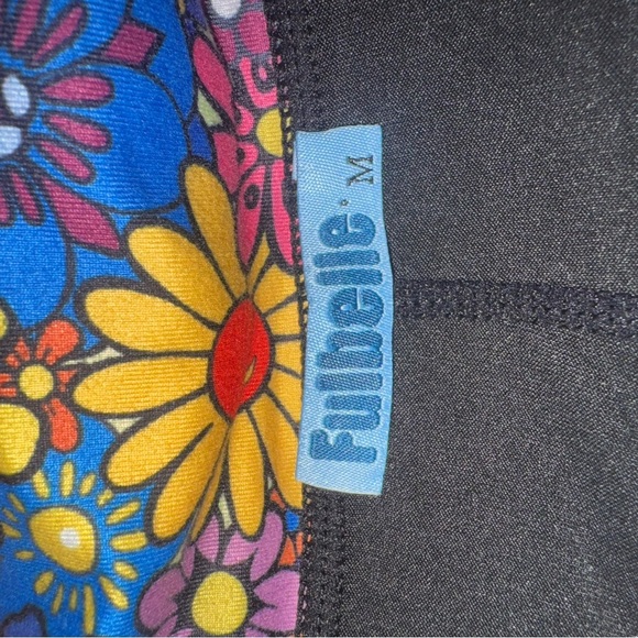 Floral Multicolor Women's Athletic Skirt - Picture 5 of 5